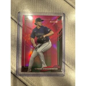 2026 Topps Finest Chase Dollander Rare Pink Refractor /250 Colorado Rockies